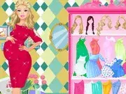 ألعاب باربي حامل حقيقية وتجهيزات قبل الولادة