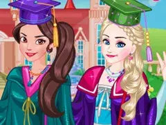 اختاري أجمل أزياء التخرج ومكياج البنات في لعبة تلبيس