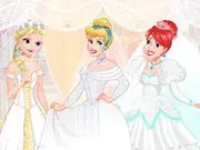 تلبيس عرايس – ألعاب أطفال بنات بأزياء زفاف رائعة