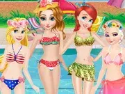 تلبيس عرايس مايوهات – أزياء سباحة أنيقة للعروس